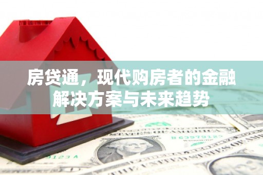 阳江房贷通，现代购房者的金融解决方案与未来趋势
