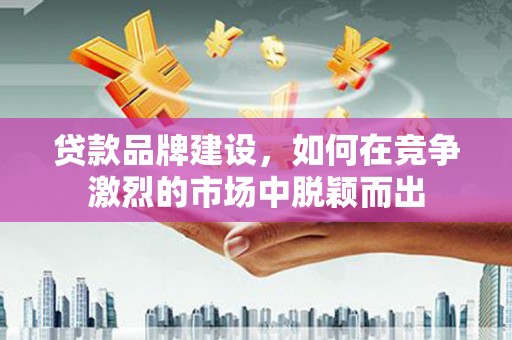 南关贷款品牌建设，如何在竞争激烈的市场中脱颖而出