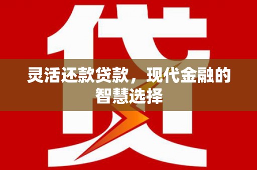 三都灵活还款贷款，现代金融的智慧选择