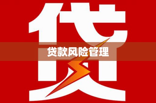 普兰店贷款风险管理