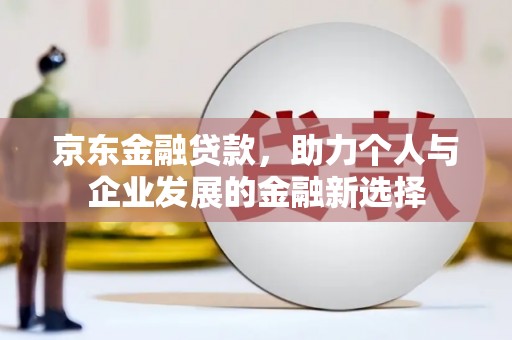 七堵京东金融贷款，助力个人与企业发展的金融新选择
