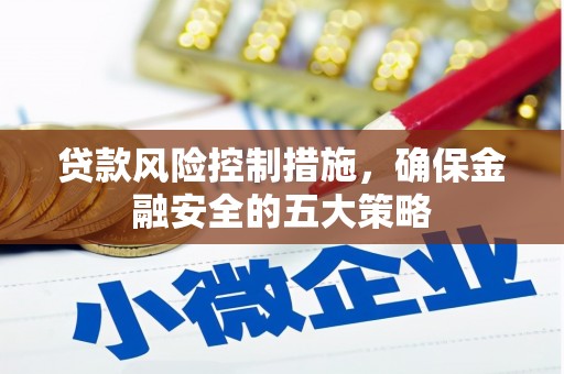 潮南贷款风险控制措施，确保金融安全的五大策略
