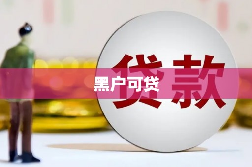 瀍河黑户可贷