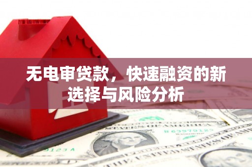 圣方济各堂区无电审贷款，快速融资的新选择与风险分析