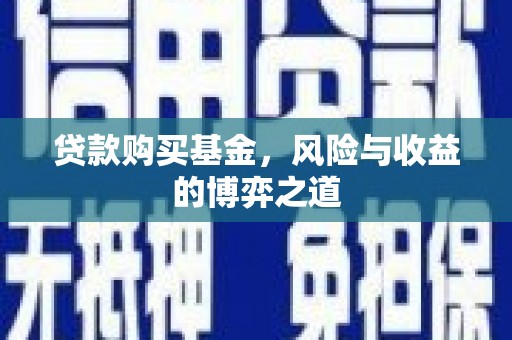 黎平贷款购买基金，风险与收益的博弈之道
