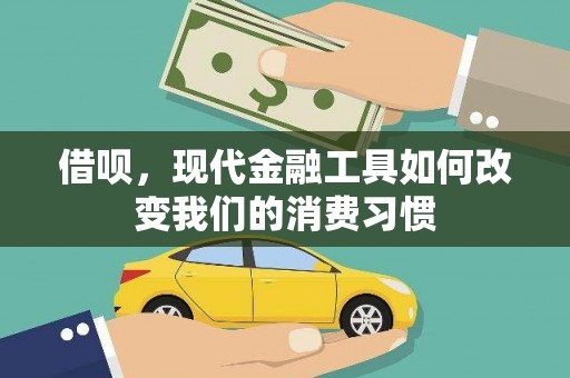扬中借呗，现代金融工具如何改变我们的消费习惯
