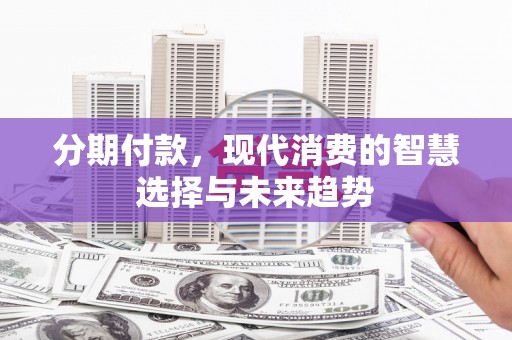 禹会分期付款，现代消费的智慧选择与未来趋势