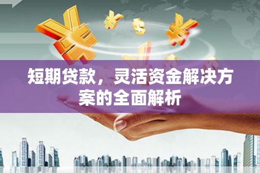 柳江短期贷款，灵活资金解决方案的全面解析