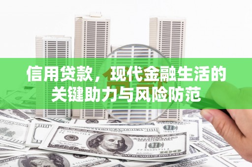 盐城信用贷款，现代金融生活的关键助力与风险防范
