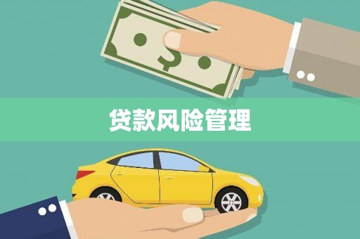 盐城贷款风险管理