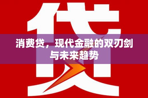 宜良消费贷，现代金融的双刃剑与未来趋势