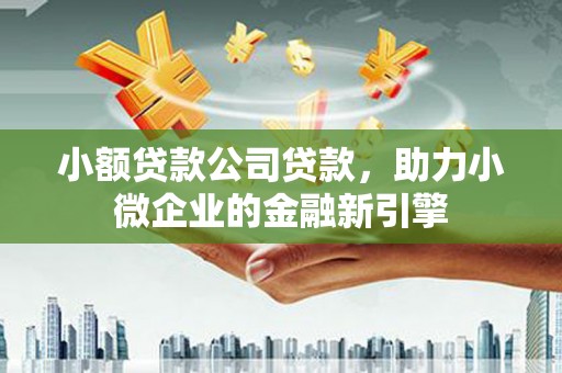 合山小额贷款公司贷款，助力小微企业的金融新引擎