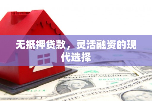 泽普无抵押贷款，灵活融资的现代选择