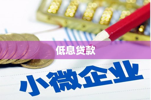 下陆低息贷款