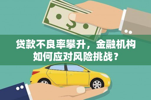 子长贷款不良率攀升，金融机构如何应对风险挑战？