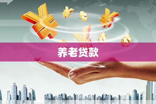 潮南养老贷款
