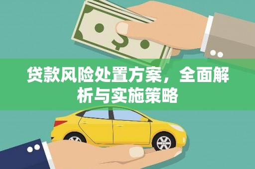 海拉尔贷款风险处置方案，全面解析与实施策略
